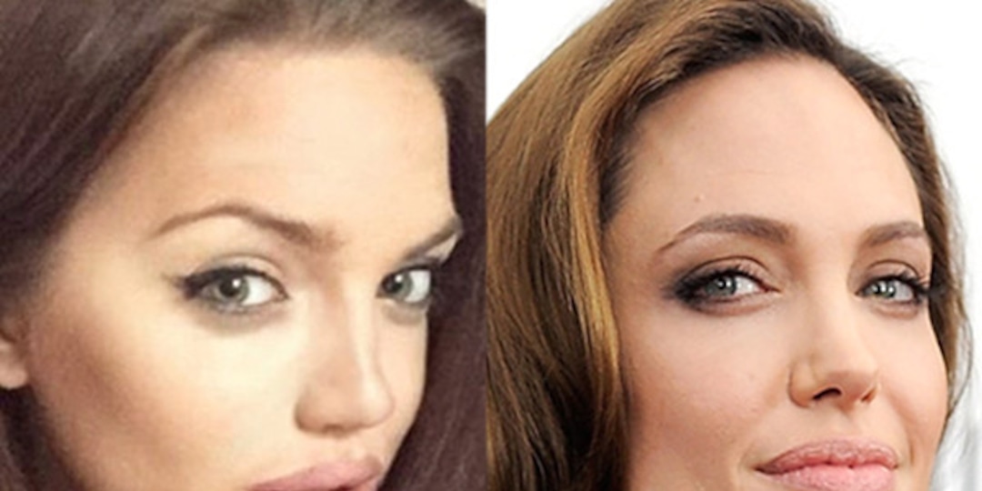 Angelina Jolie Has A Scottish Look Alike Meet Chelsea Marr E Online